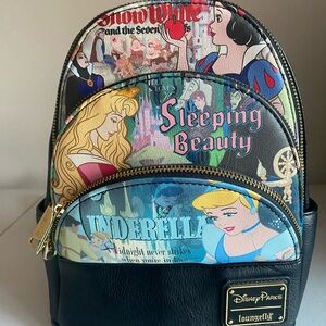 Loungefly Disney Parks Princess Mini Backpack